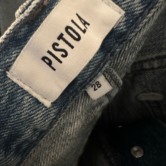 PISTOLA DENIM Cassie Super High Rise Straight Jean - “BRAMBLE” - Picture 4 of 6